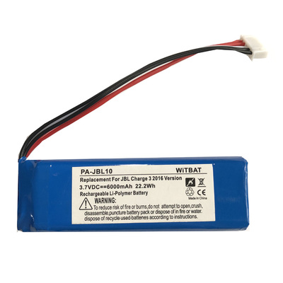 GSP1029102A for JB L Charge 3 2016 Wireless Speaker Battery