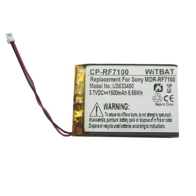 US633450 for Sony MDR-RF7100 Headphone Battery