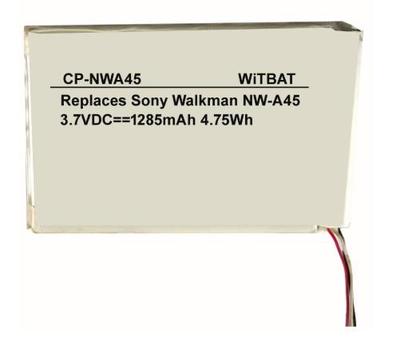 Sony Walkman NW-A45, NW-A35 Battery LIS1623HNPC