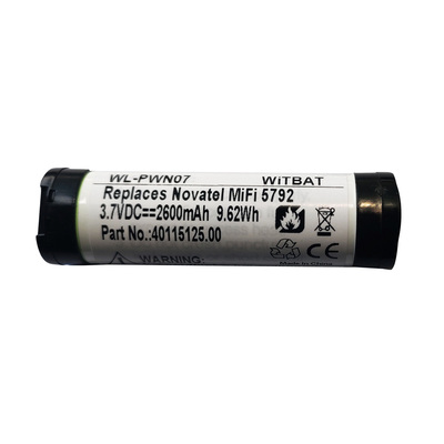 40115125.00 for Novatel MiFi 5792 MiFi Liberate mobile hotspot battery