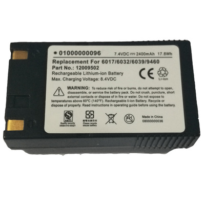 12009502 for Monarch 6017 Avery-Dennison Sierra Sport 2 barcode scanner battery