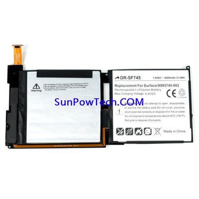 Microsoft Surface RT 1 1516 Battery X872874-001 DR-SF745