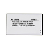 ZTE 303ZT MF975 Wireless Router Battery Li3827t43p3h544780