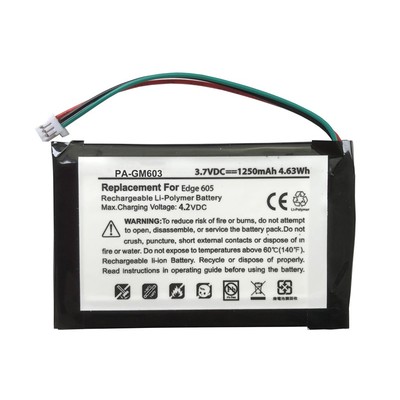361-00019-12 for Garmin Edge 605, Edge 705 GPS Battery
